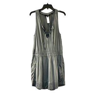 ISABEL MARANT Silk Lace Up Mini Dress